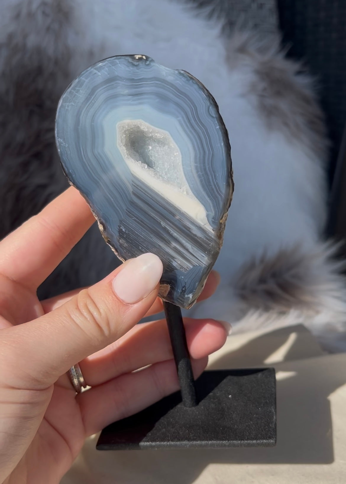 Agaat op standaard #3