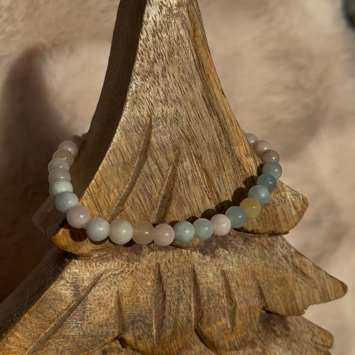 Morganiet kogelarmband 6mm