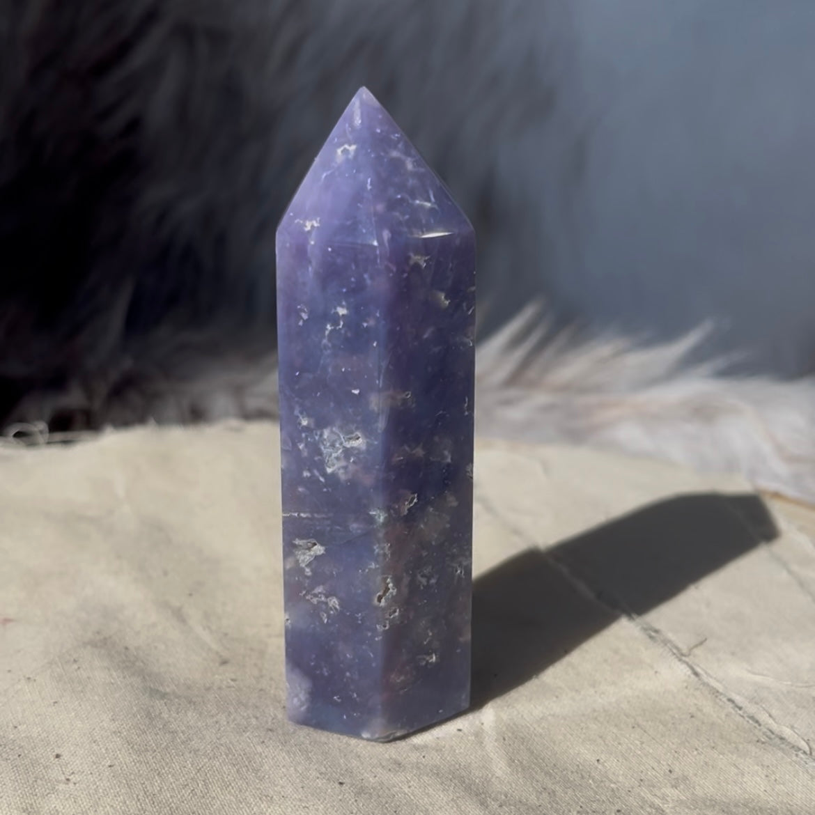 Paarse agaat toren #2