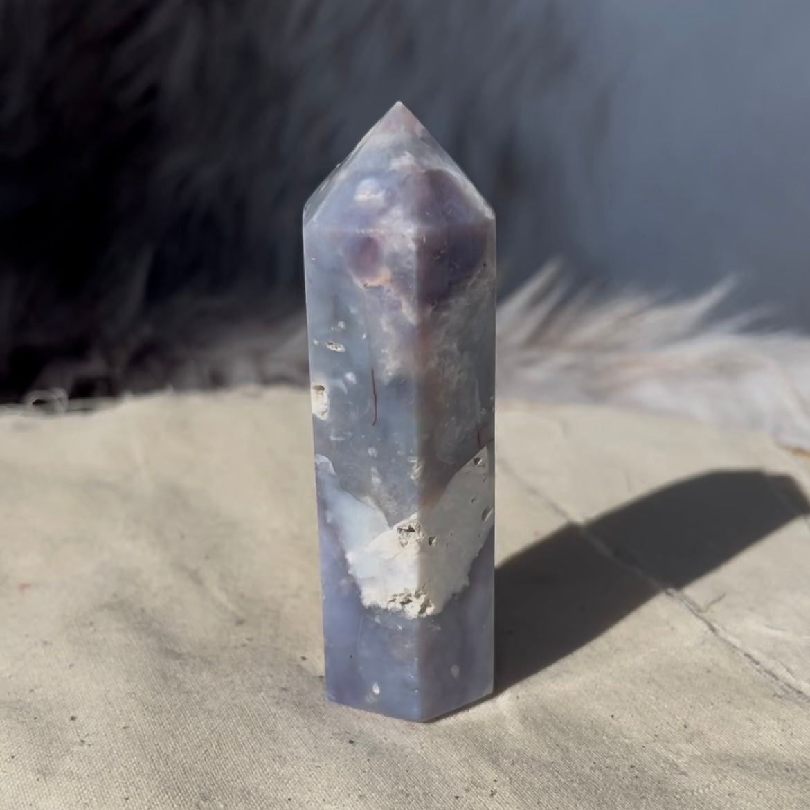 Paarse agaat toren #3