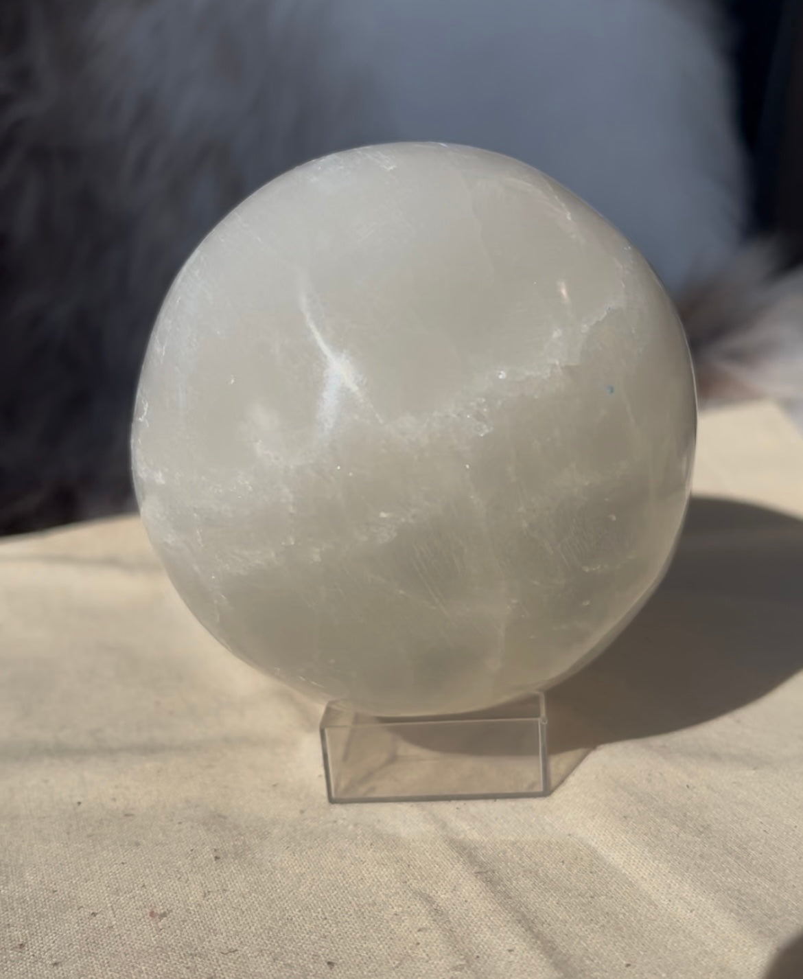 Seleniet bol XXL met standaard