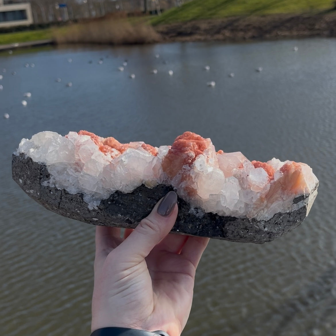 Apofyliet en stilbiet uit India