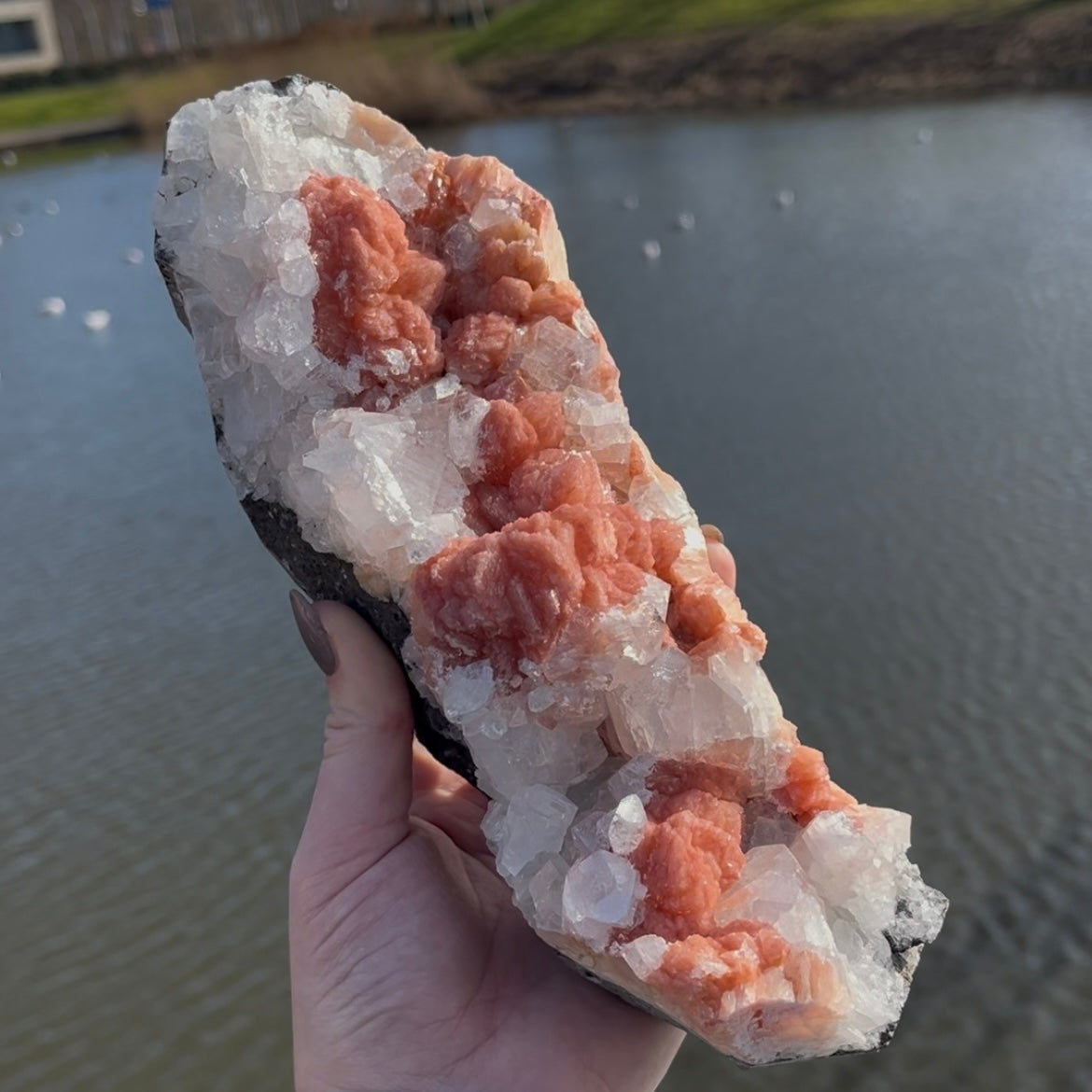 Apofyliet en stilbiet uit India