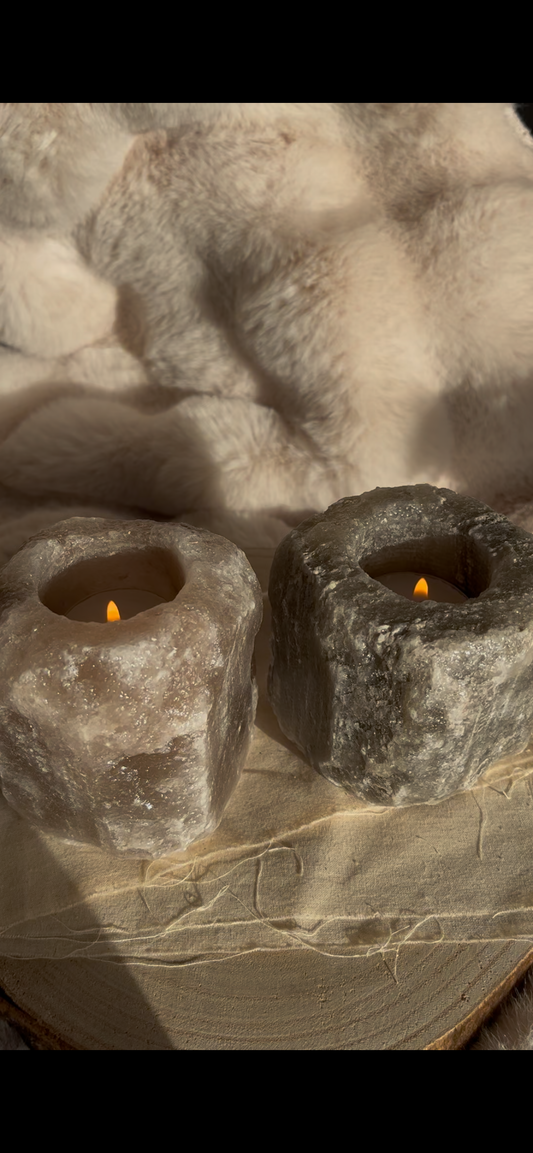 Haliet waxinelichthouder