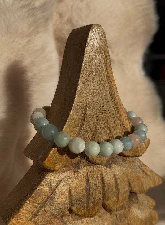 Morganiet kogelarmband 8mm