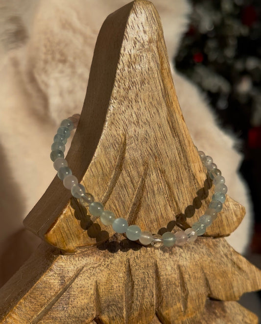 Morganiet kogelarmband 4mm