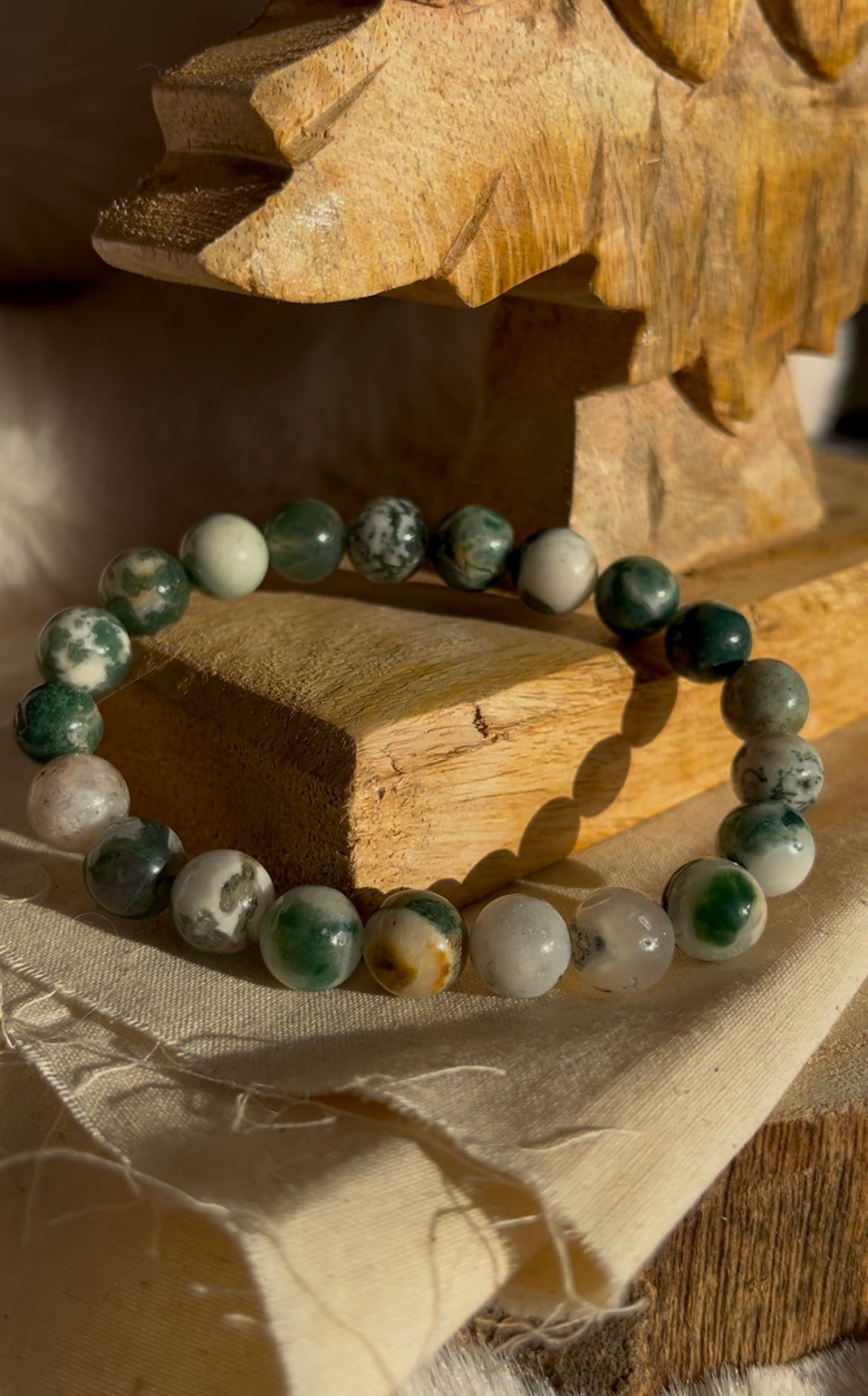 Boomagaat armband 10mm