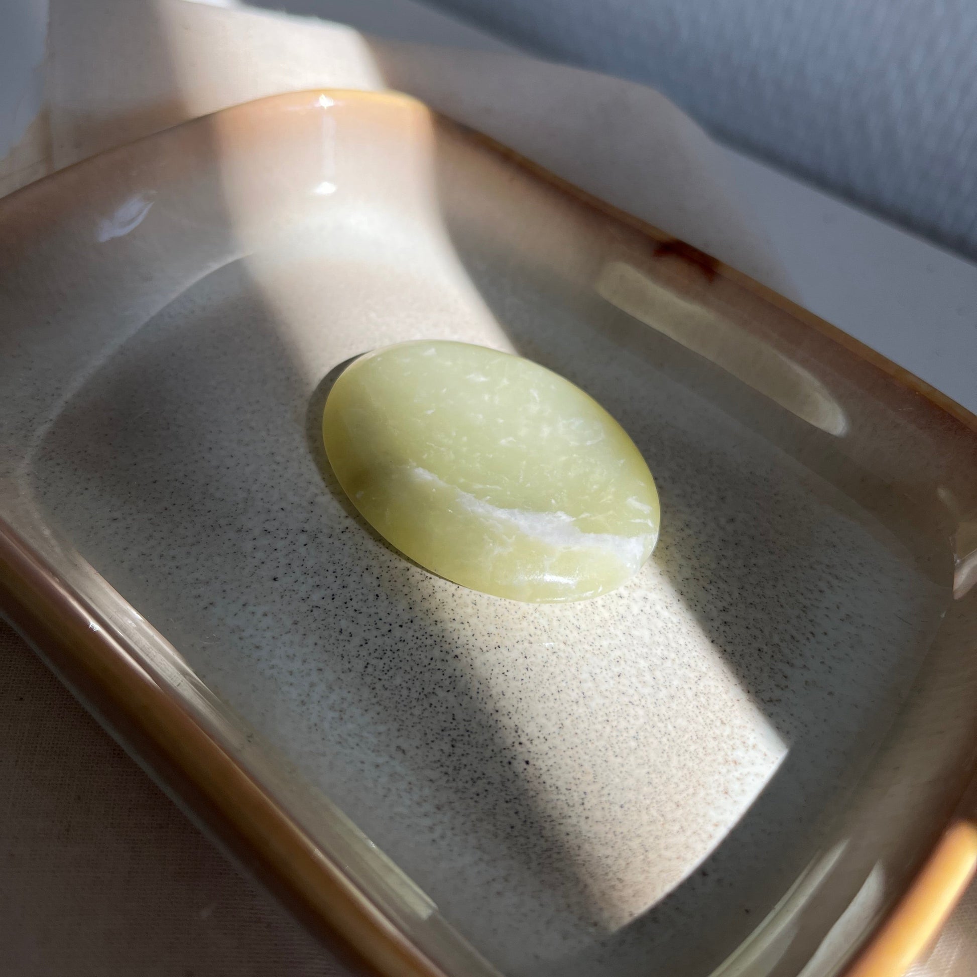 Edelsteen new jade worrystone