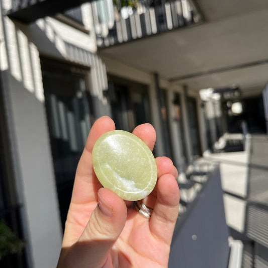 Edelsteen new jade worrystone