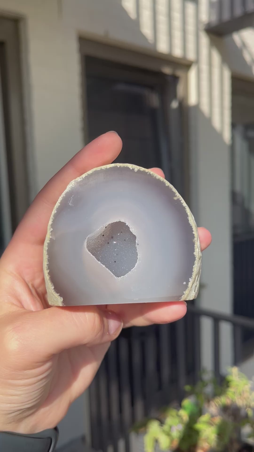 Edelsteen agaat vlam ongepolijst